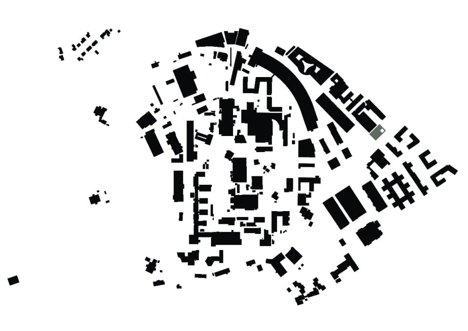 Schwarzplan Campus Bahrenfeld