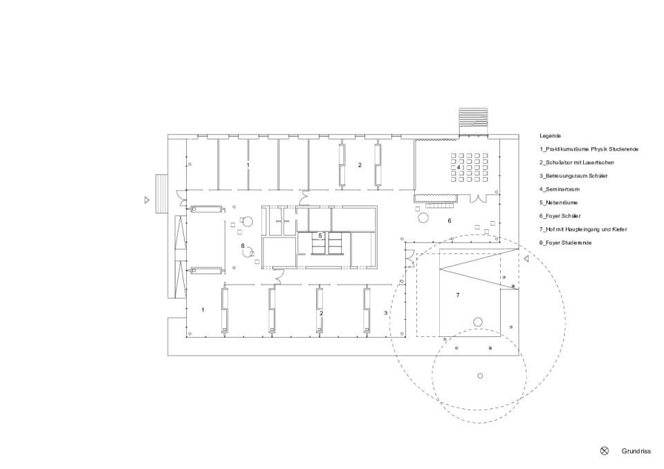 Grundriss Erdgeschoss M 1:200