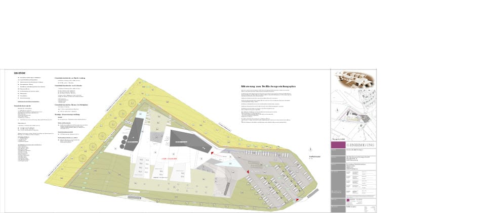 Freiflächenplan