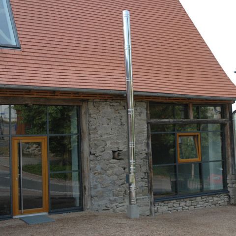 Umbau der ehemaligen Zehntscheune Boxberg zu einem Wohnhaus