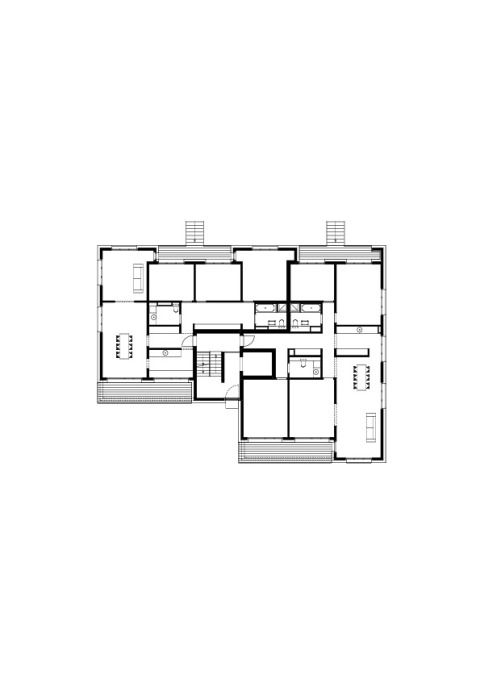 Grundriss EG, Haus C