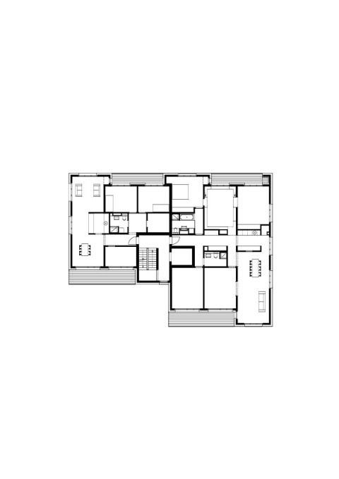 Grundriss 2. OG, Haus C