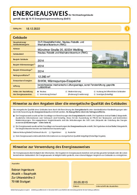 Energieausweis