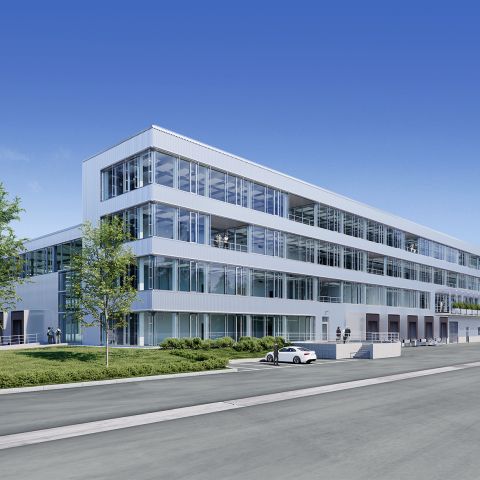 RATIONAL Versandhalle und Bürogebäude