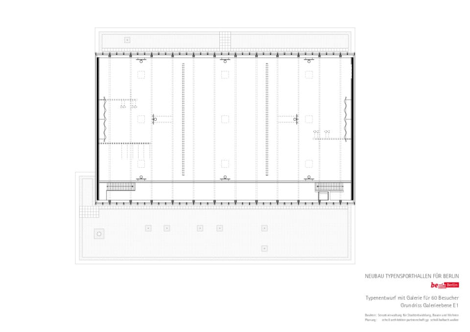 Grundriss Galerieebene E1