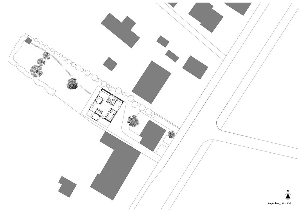 Lageplan 1:250