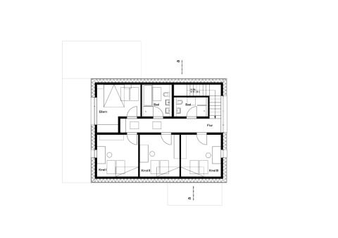 Grundriss Obergeschoss