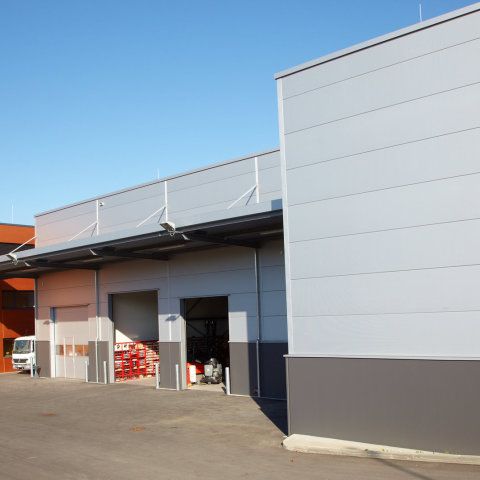 Neubau Produktionshalle HMS