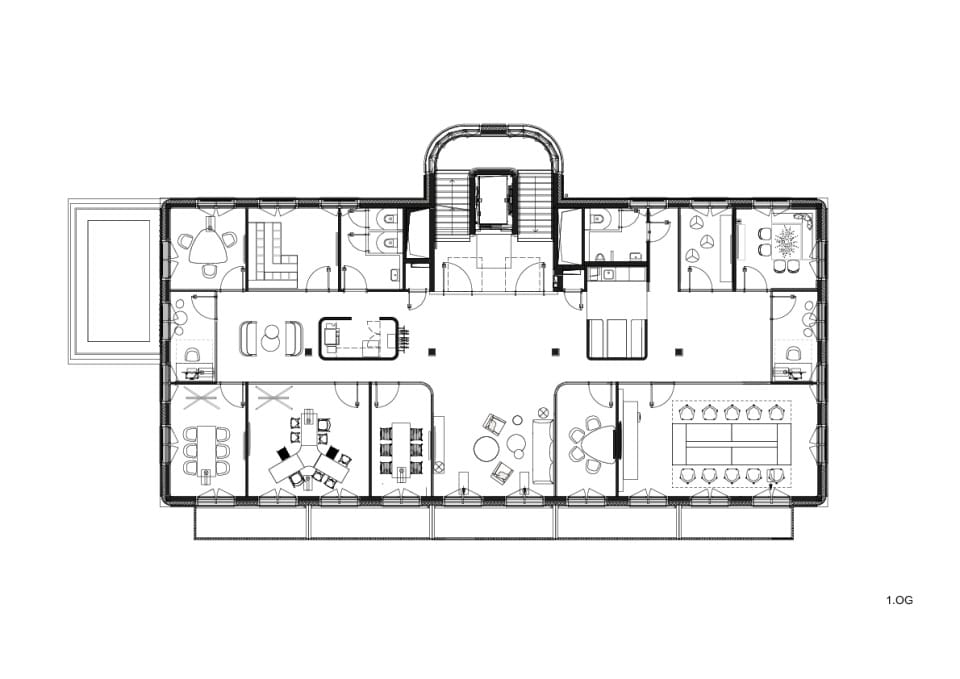 Grundriss Obergeschoss
