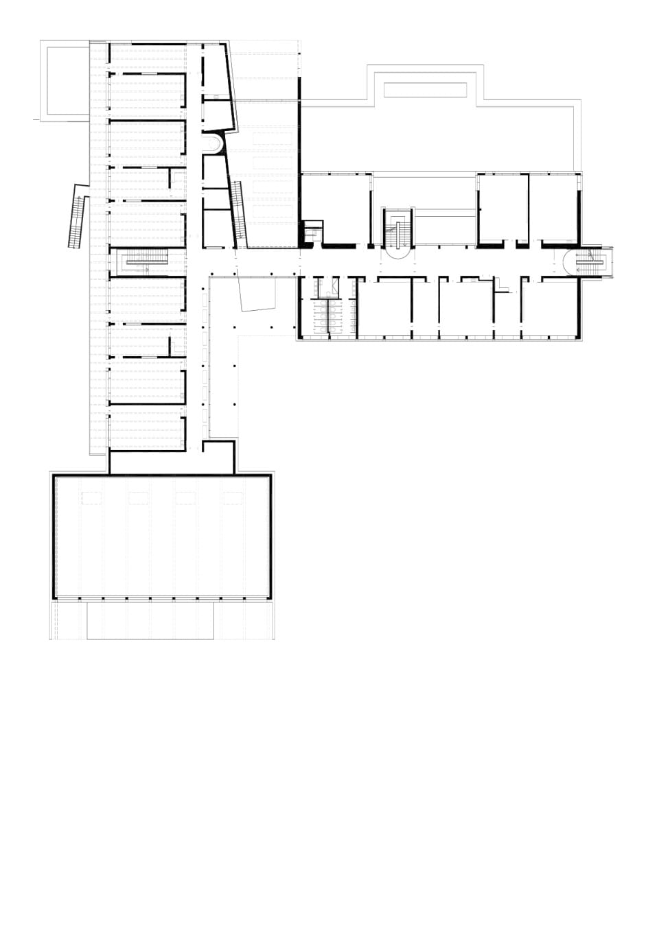 LVR Kurt-Schwitters-Schule Düsseldorf | Grundriss 1.OG