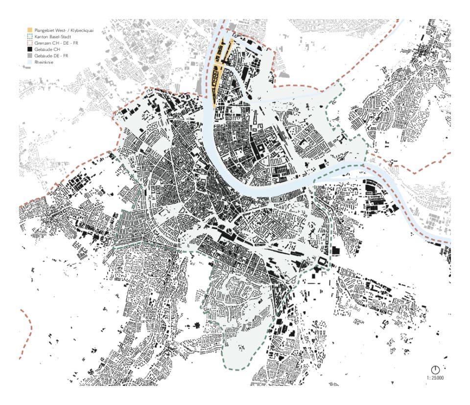 Schwarzplan Kanton Basel-Stadt