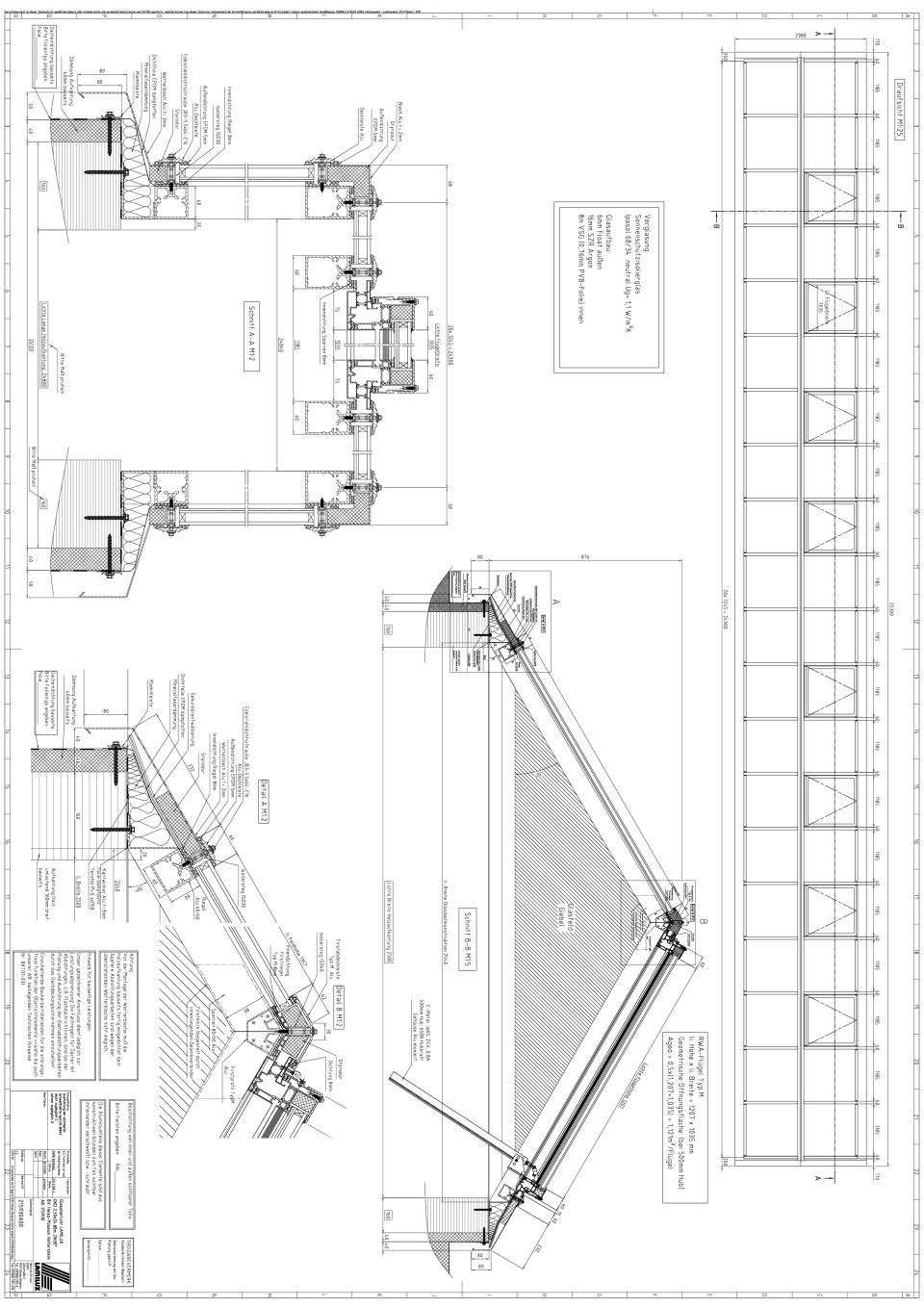 Detailplan Glasoberlicht