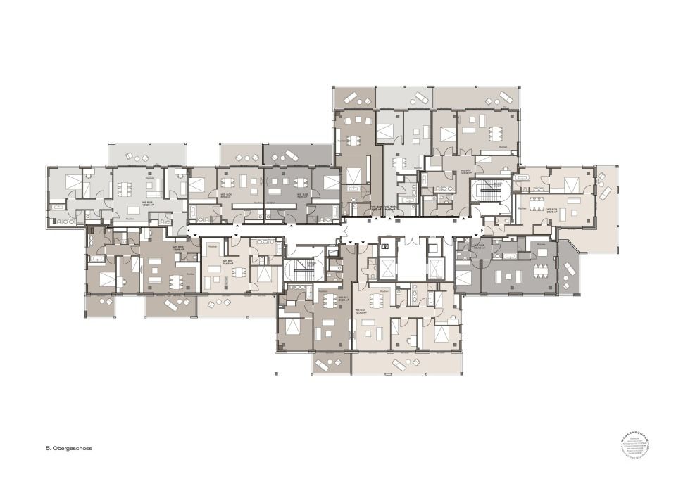 Grundriss Regelgeschoss