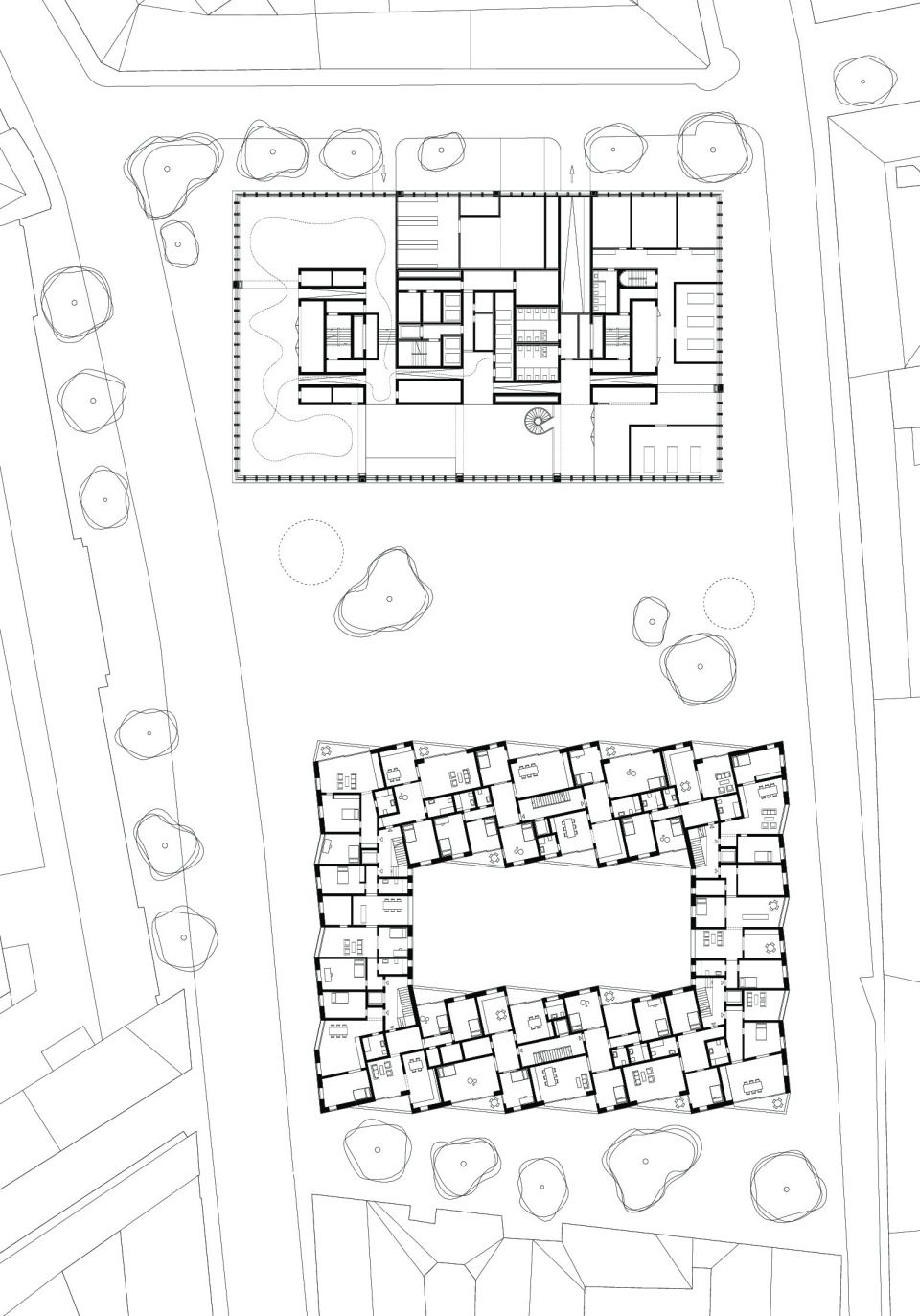 Grundriss 1. Obergeschoss 1:200