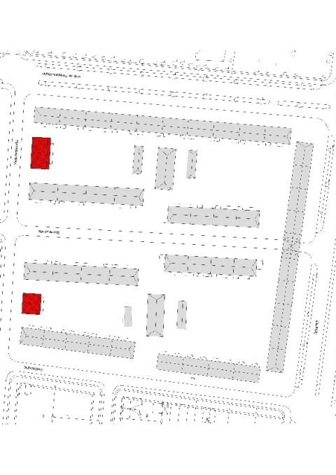 Lageplan Neubau Bestand