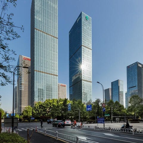 Hotel- und Apartmenttower One53, Hangzhou | China