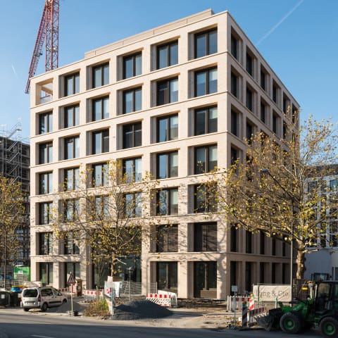 Bürohaus Stiftung Medico International im Lindleyquartier, Frankfurt am Main
