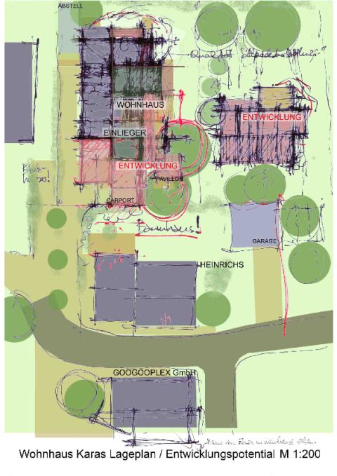 Lageplan und Entwicklungspotential
