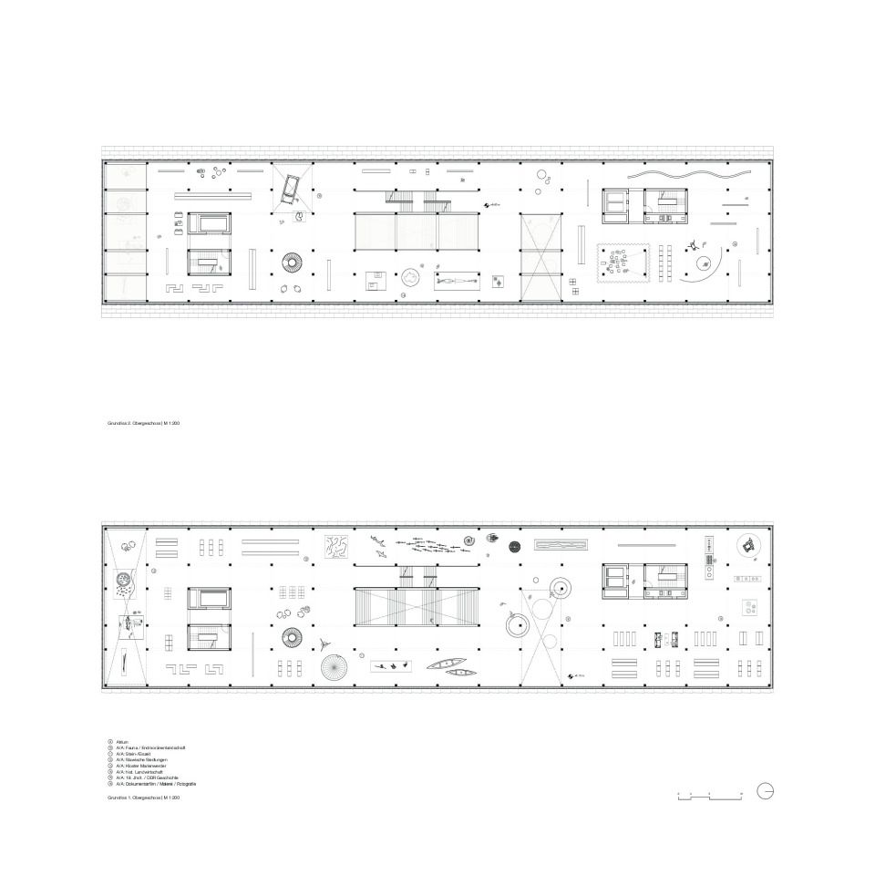 Grundriss 1.OG / 2.OG M1:200