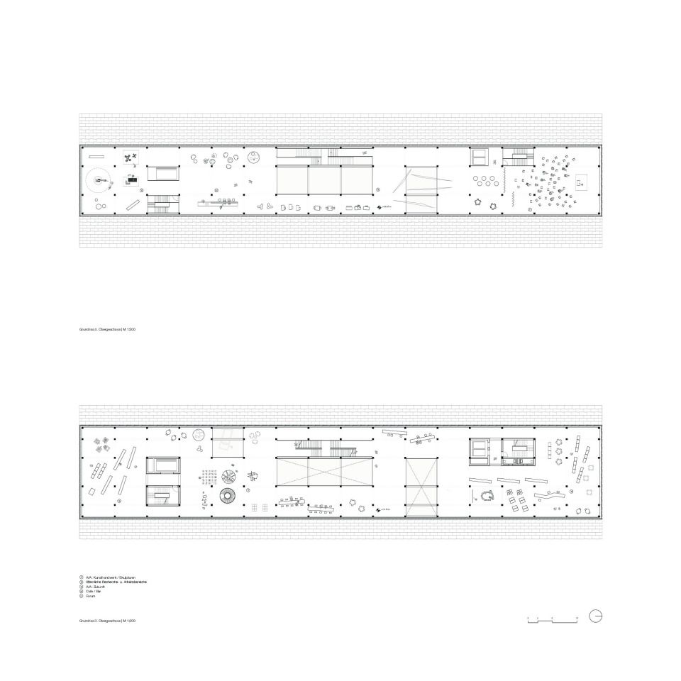 Grundriss 3.OG / 4.OG M1:200