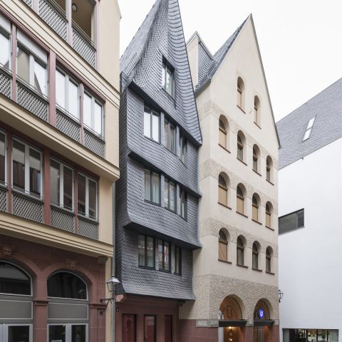 Haus Schönau im Dom-Römer-Areal in Frankfurt a. M.