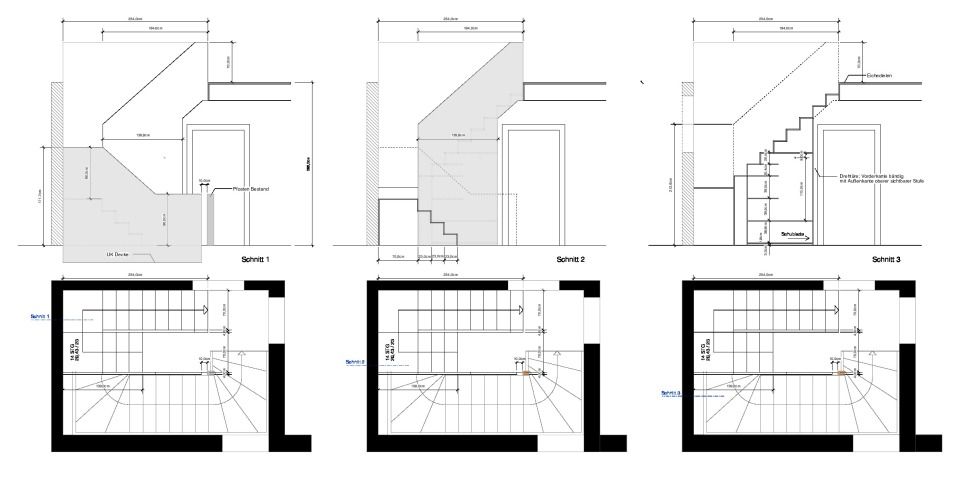 Detaillierung Treppe