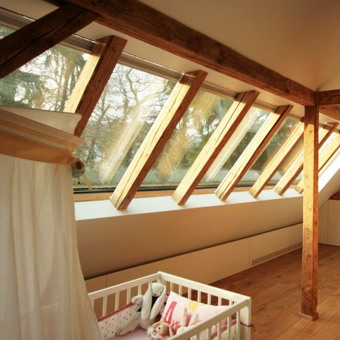 Kleine Villa, Dachausbau