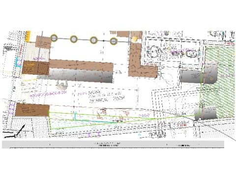 Buddies Burgerbar Theke Detailplan