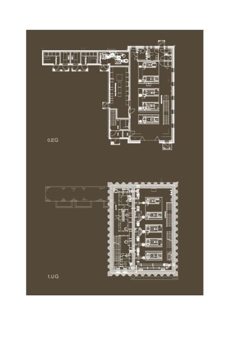Grundriss EG und 1.UG