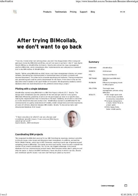 BIMcollab Interview