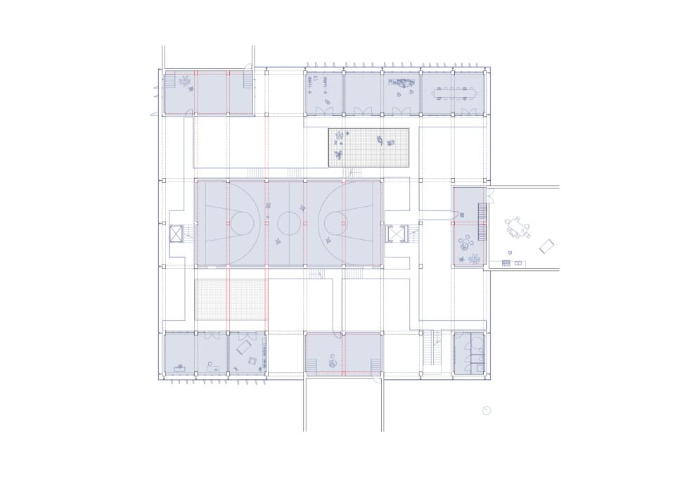 Grundriss Zwischengeschoss (+11)