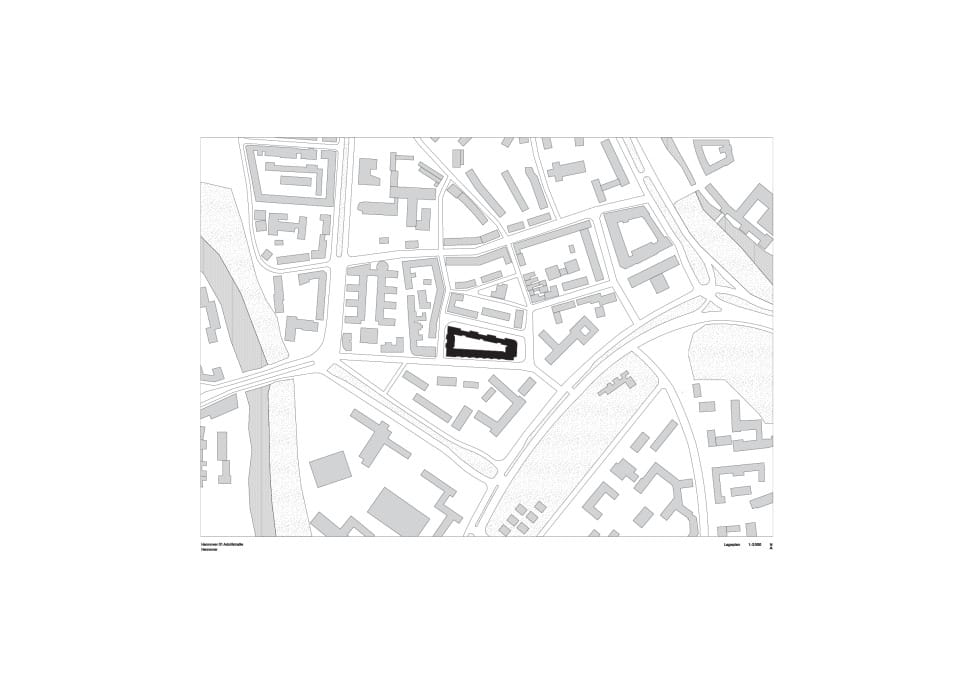 Lageplan M 1:2000