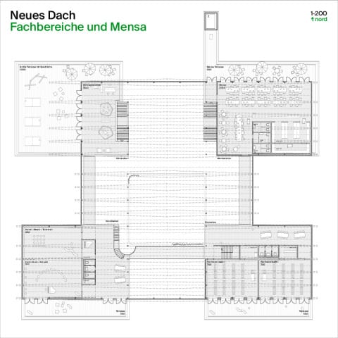 Grundriss Neues Dachgeschoss 1-200