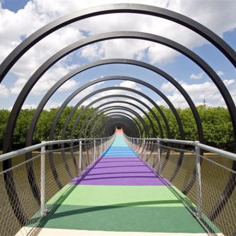Künstler-Brücke in Oberhausen