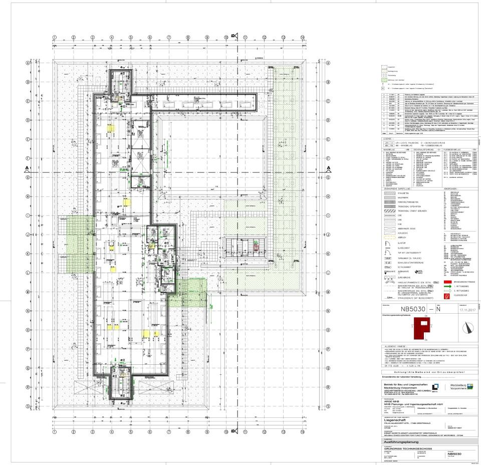 Grundriss Technikgeschoss