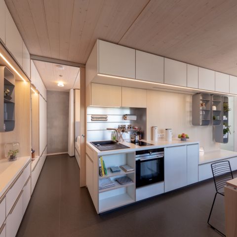 SKAIOpartment - Microliving in einem Holzhochhaus