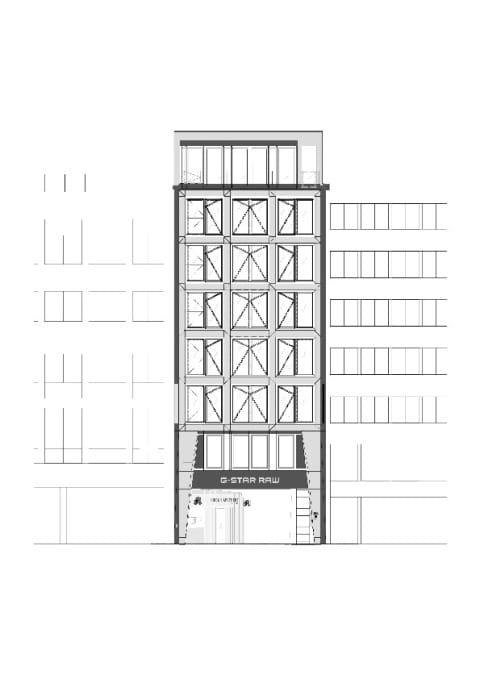 Fassadenansicht Zeil