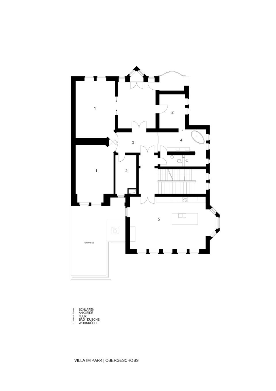 Grundriss Obergeschoss