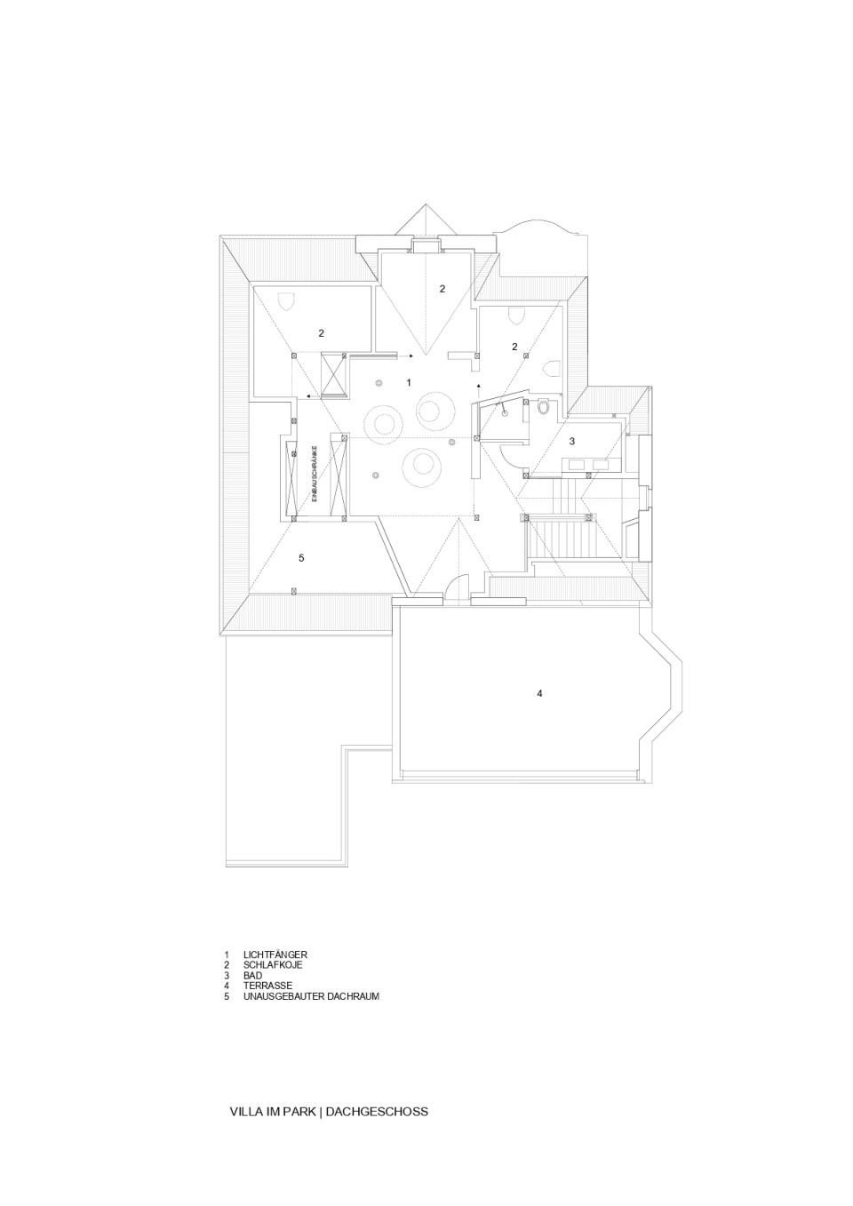 Grundriss Dachgeschoss