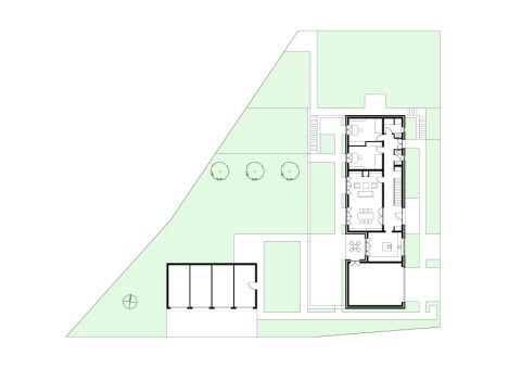 Villa aus Backstein_Erdgeschoß