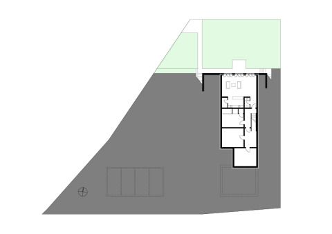 Villa aus Backstein_Gartengeschoß