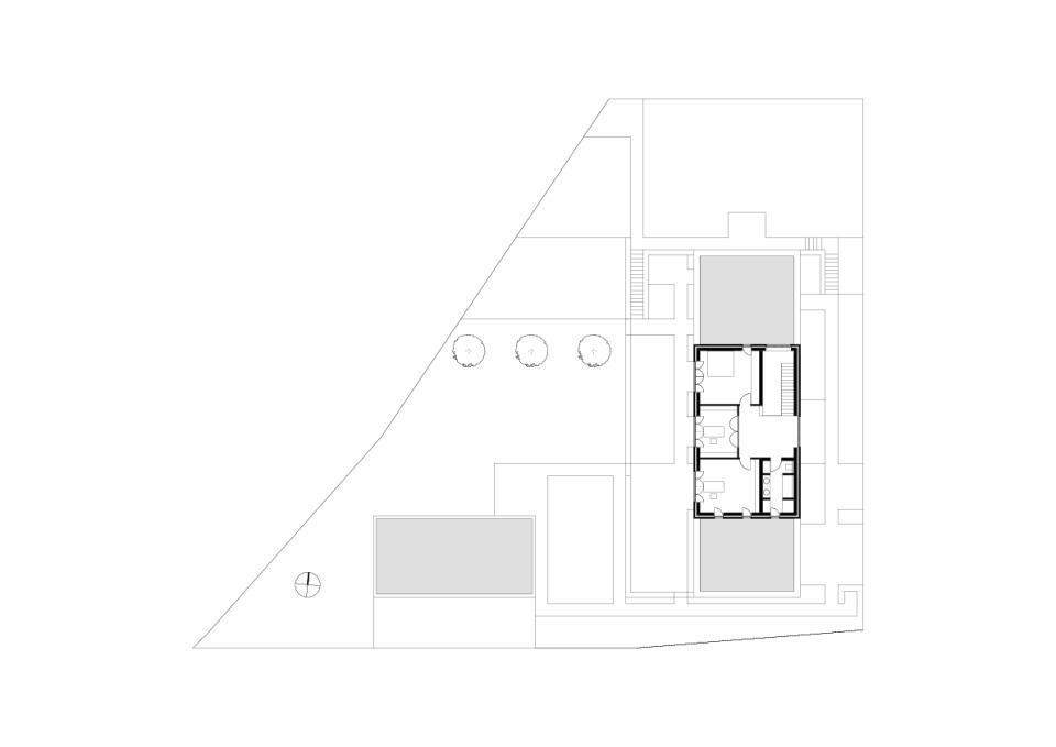 Villa aus Backstein_Obergeschoß