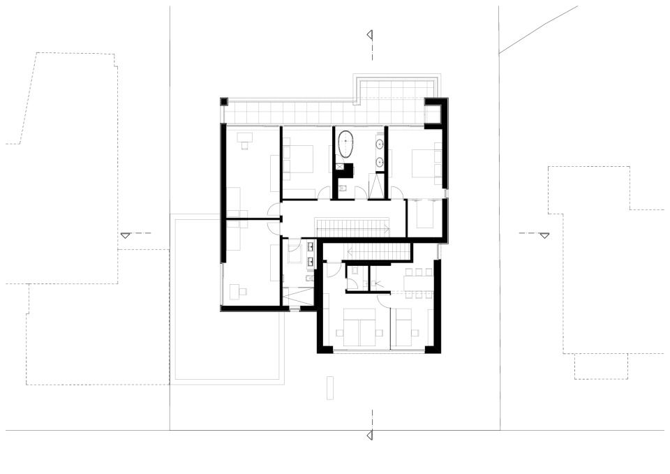 Grundriss Obergeschoss