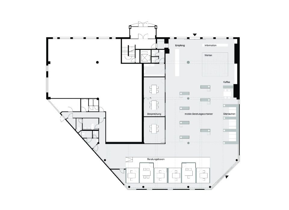 Grundriss Servicecenter