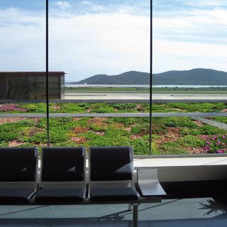 Terminal-Gebäude, Flughafen Ibiza
