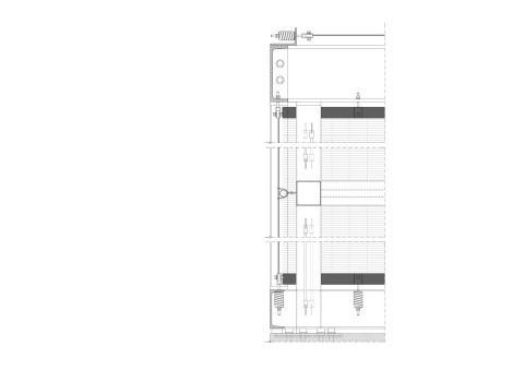 Teilschnitt Fassade