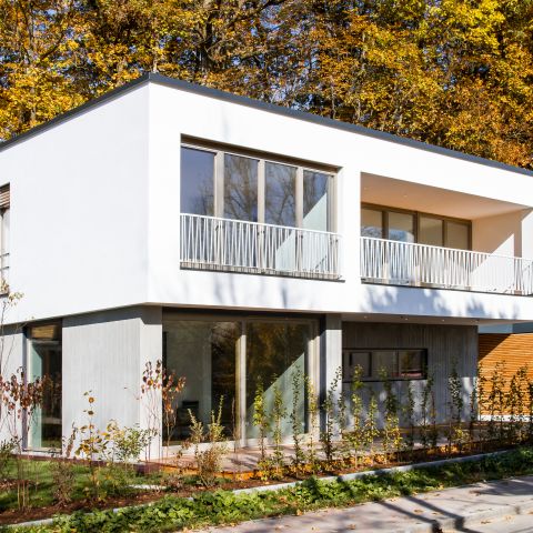 Einfamilienhaus in Infraleichtbeton