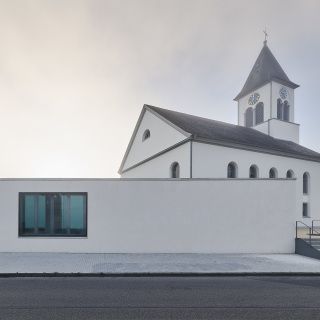 Gemeindehaus und Christuskirche Kehl
