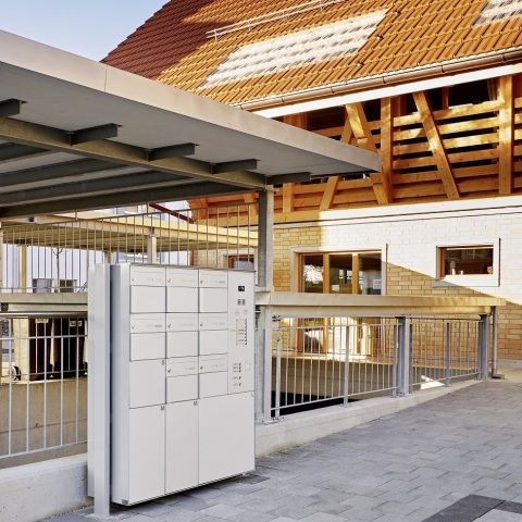 Paketfachanlage s: easy für Mehrfamilienhaus, Utzenstorf