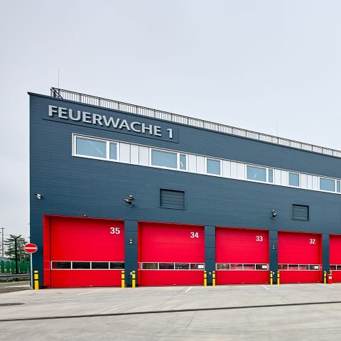 Neue Feuerwache auf Frankfurter Flughafen